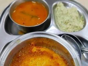 Single Idly Sambar