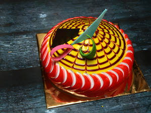 Strawberry Glaze Cake