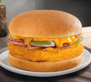 Paneer tandoori burger