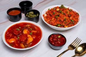 Veg Triple Schezwan Fried Rice
