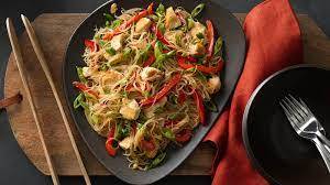 Singapore Chicken Noodles