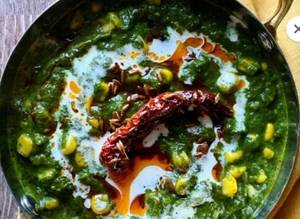 Palak Corn