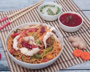 Chicken Singapore Noodles