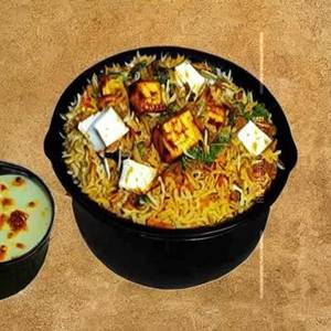 Paneer biryani