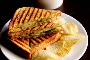 Creamy Chicken Grilled Sandwich