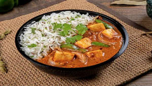 Kadhai Paneer Over Rice