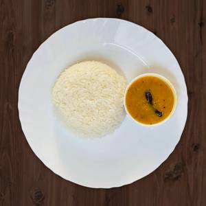 Rice Bowl With Dal Curry