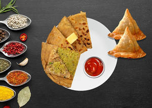 Punjabi Samosa Paratha