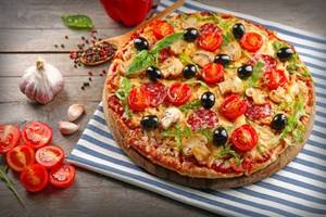 8"ultra Jack Mushroom  Pizza