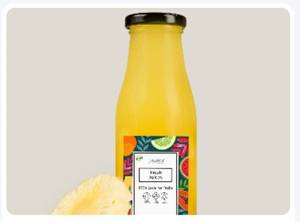 Fresh Pineapple Juice In Bottle