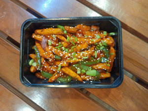 Chilli Potato [in 650 Ml Bowl]