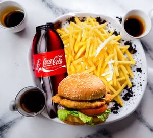 Crispy Veg Burger Combo