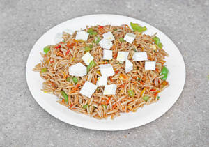 Paneer gravy +rice