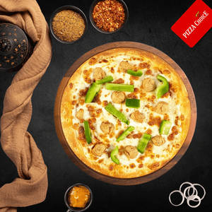 Capsicum And Soyabean Pizza