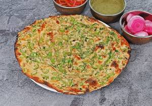 Mirchi Paratha Green