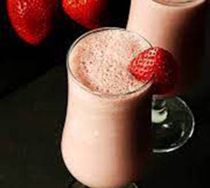 Strawberry Ice Cream Milkshake                                                   