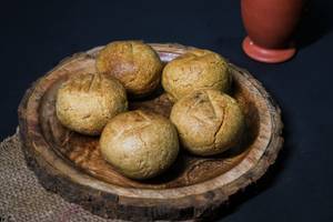 Mini Bafla Combo(1 Bafla + Dal + Chutney)