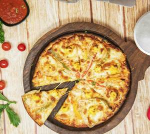 Paneer tikka pizza