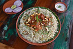 Avakai Shavukaru Kaju Pulao