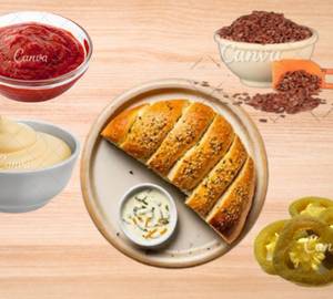 Supreme Stuffed Garlic Bread