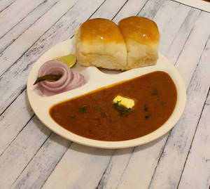Special Pav Bhaji with Amul Butter
