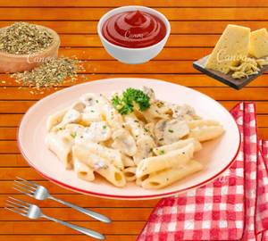 Non Veg White Sauce Pasta
