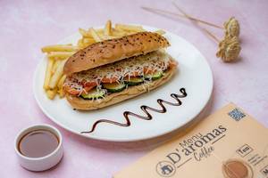 Italian Tomato And Cheese Sandwich