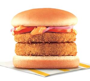 Aloo Double Patty Cheese Burger