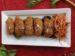 Fette Di Mozzarella Fritta