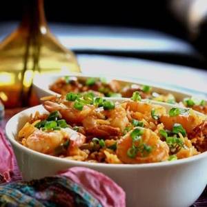Schezwan Prawn Rice