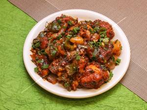 Chilly Chicken Pizza