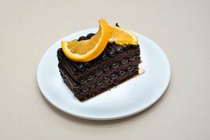 Orange Chocolate Dense Slice