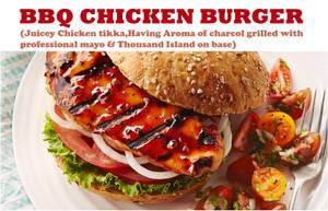 Chicken Hobiza BBQ Burger