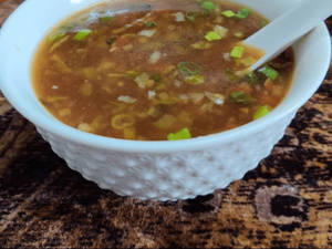 Chilli Garlic Potato Soup