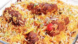 Biryani Rice + Chicken Kabab