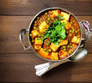 Paneer Green Peas Masala