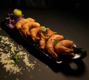 Golden Fried Prawns
