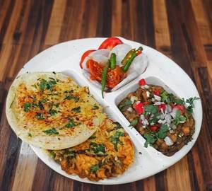 2 Masale  Chole Kulche