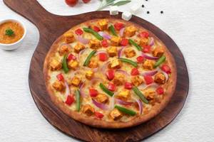 Paneer makhani pizza