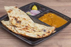 2 Butter Roti With Paneer Butter Masala