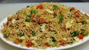 Chicken Fried Rice (Dhaba Style)