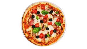 Tomato & Golden Corn Pizza