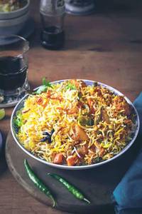 Hyderabadi Veg Dum Biryani