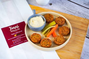 Falafel Kebab With Classic Hummus (8 Piece)