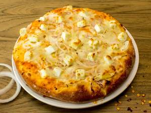 7" Cheese Onion & Paneer Pizza