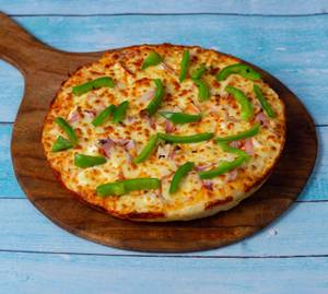 7 "Onion Capsicum Pizza