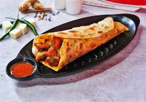 Double Chilli Paneer Roll