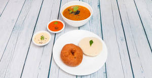 Anna Idli Sambhar [2 Pieces]