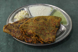 Veg Keema Parantha