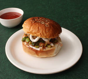 Double Tikki Burger 